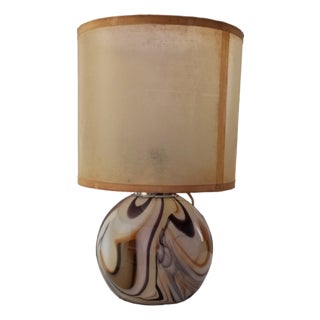 Murano Glass Table Lamp, Italy, 1970s For Sale