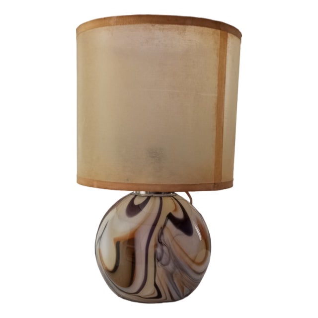 Murano Glass Table Lamp, Italy, 1970s For Sale