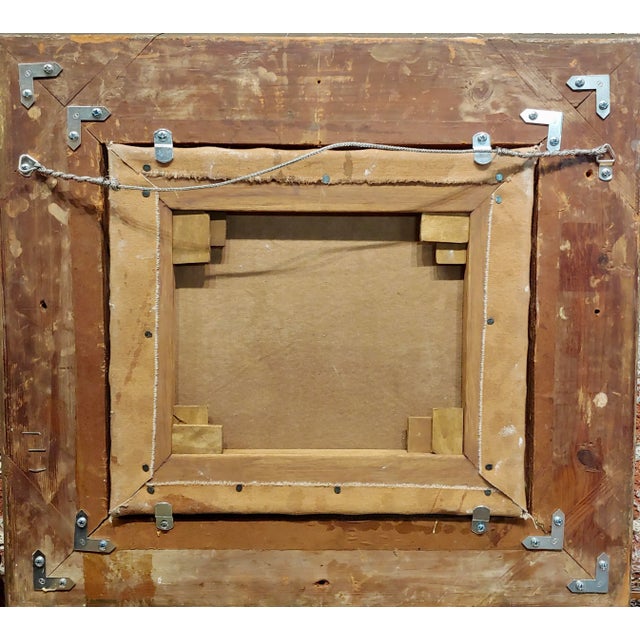 Brown 19th Century Dutch Farm Landscape - Oil Painting For Sale - Image 8 of 9