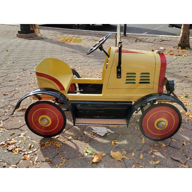 Original, Antique 1929 American National Oakland Pedal Car Model 9515 Restored Chairish