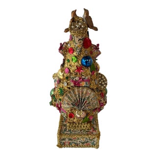 Vintage Scully & Scully Jeweled Hospitality Christmas Tree For Sale