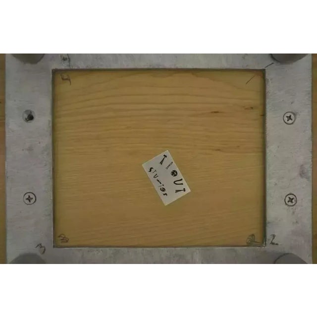 Late 20th Century Trout Studios Grisette Cabinet Birch Wood Aluminum Post Modern Chest of Drawers For Sale - Image 9 of 9