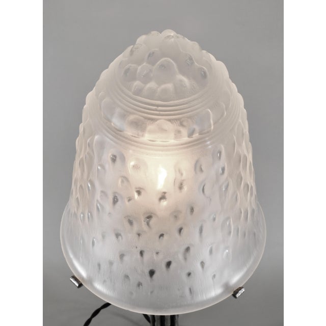 1920s Large French Art Deco Table Lamp by Muller Freres 1920s France For Sale - Image 5 of 13