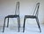 1950s Vintage Garden Chairs from the Parc Et Jardin De Paris, 1950s, Set of 4 For Sale - Image 5 of 13