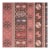 Schumacher x Johnson Hartig Sahane Wallcovering in Faded Rust For Sale