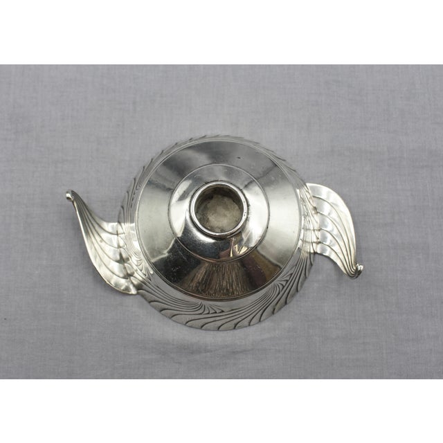International Silver Circa 1940s American Sterling Silver Weighted Candleholder by International For Sale - Image 4 of 7