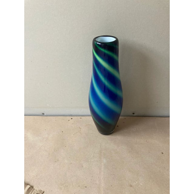 Mid-Century Modern Mid-Century Swirl Pop Art Vase For Sale - Image 3 of 7