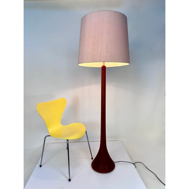 Large Sculptural Height-Adjustable Floor Lamp in Teak from Domus, Germany, 1970s For Sale - Image 12 of 18