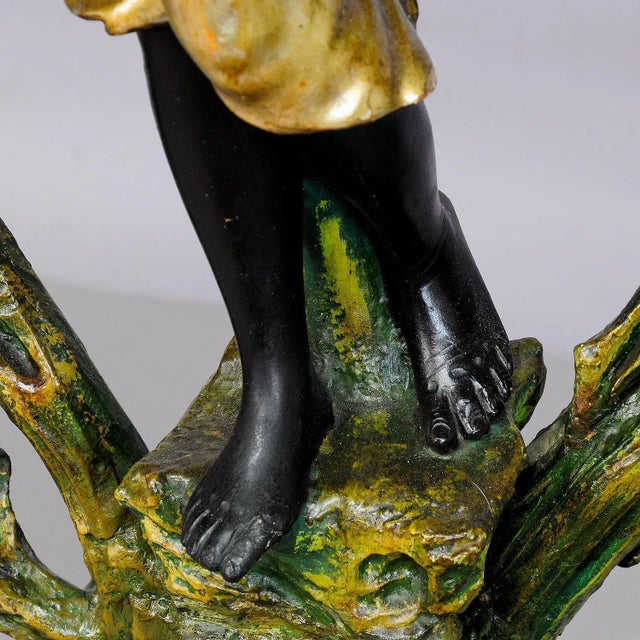 19th Century Venetian Grotto Table With Fairy Tale Elf For Sale - Image 11 of 12