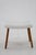 Danish Beech Stool with Fabric, 1960s For Sale - Image 3 of 9