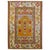 A one-of-a-kind vintage Turkish Oushak decorative throw rug. 3'5'' x 5'4''