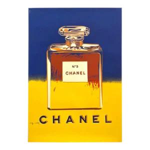 Andy Warhol Vintage 1997 Fine Art Silkscreen Print Large Pop Art Poster " Chanel No. 5 " 1985