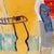 Orange Lorenzo Colomo, Abstract Composition, 21st Century, Acrylic on Panel For Sale - Image 8 of 18
