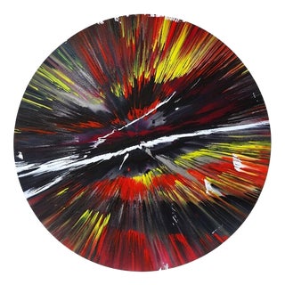 Damien Hirst, Circle Spin, 2009, Acrylic on Paper For Sale