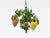 Italian Modern, Murano Glass, Art Glass, Grape Bunch Pendant Light, Italy, 1950s An interesting murano glass pendant light...