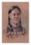 "Ear of Corn, Sioux", Mid Century Native American Portrait Beautiful mid century portrait titled "Ear of Corn, Sioux" by...