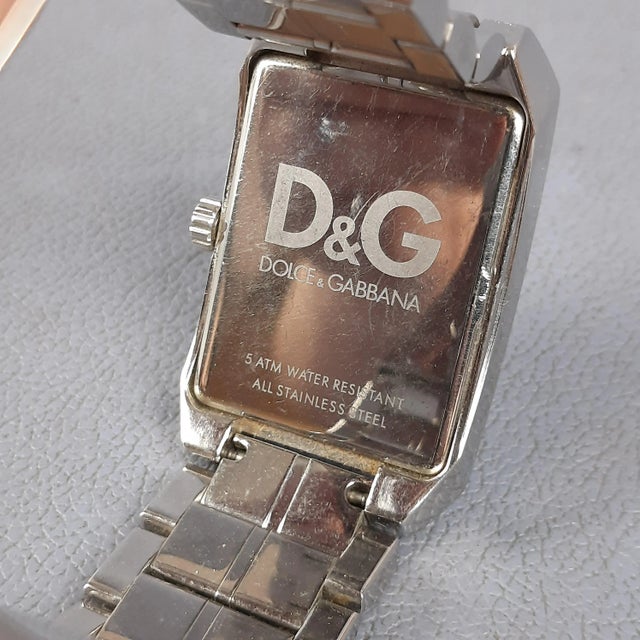 Silver DW0659 Colorado Men's Wristwatch in Stainless Steel from Dolce and Gabbana, 2000s For Sale - Image 8 of 11