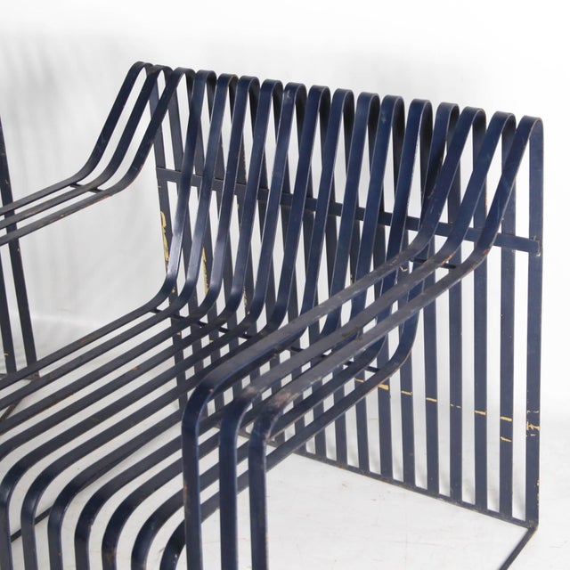 Vintage Metal Armchairs, 1970s, Set of 2 For Sale - Image 17 of 18