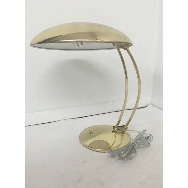 1960s Brass Desk Lamp For Sale - Image 4 of 5