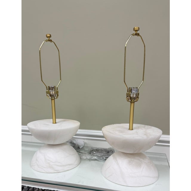 Baker Furniture Company Jean Louis Deniot Obsidian Table Lamps by Baker Furniture - Set of 2 For Sale - Image 4 of 9