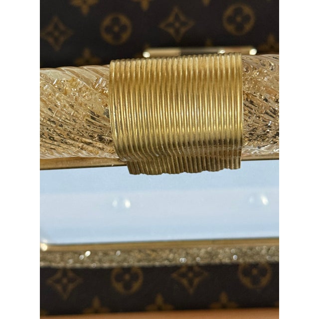 Gold Murano Glass Photo Frame, 2000s For Sale - Image 6 of 13