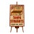 Vintage "Tampa Straights" Tin Litho Cigar Advertising Sign For Sale