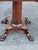 19th Century Mahogany Empire Drop Leaf End Table Hand Carved For Sale - Image 9 of 11