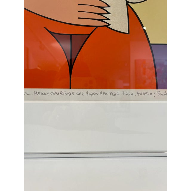 Salvatore Milichev Signed Lithograph Titled Tirra For Sale In Palm Springs - Image 6 of 7