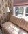 English Alice Sargent "Ottoman Quilt" in Petal - 2 Yards For Sale - Image 3 of 7