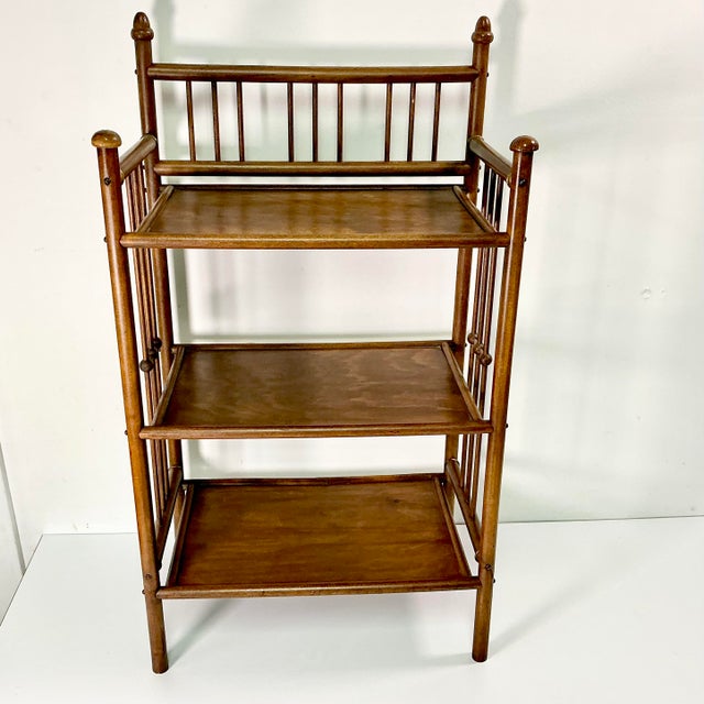 We fell in love with the Stick & Ball Etagere the minute we found it. The style is in the manner of Thonet but it’s so...