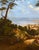 Renaissance French School, 19th century - Mediterranean landscape, view of Sète, painting on canvas For Sale - Image 3 of 4
