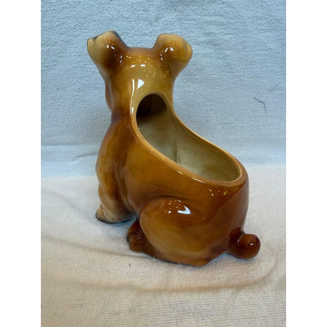 1940s 1940s Porcelain Boxer Planter For Sale - Image 5 of 11