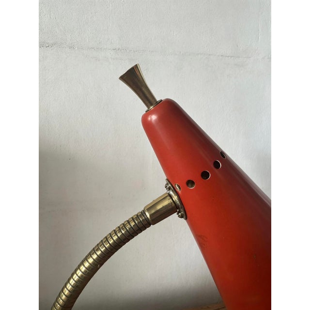 Vintage Italian Gooseneck Table Lamp from Stilnovo, 1960s For Sale - Image 9 of 11
