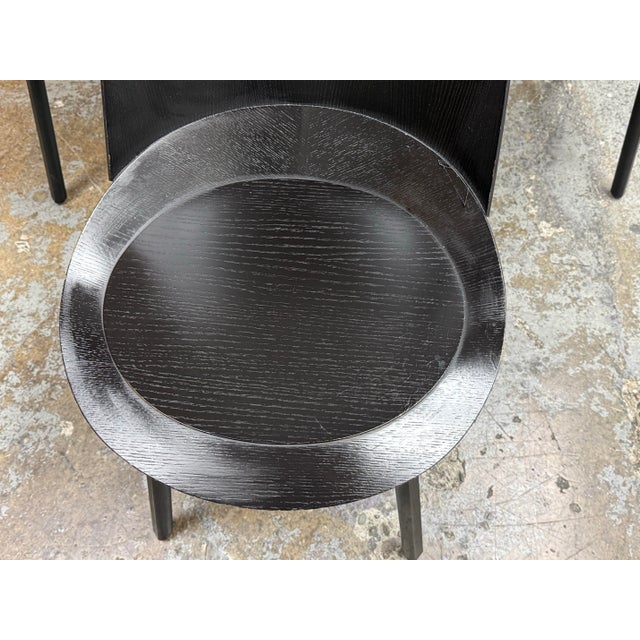 Wood Stefan Diez for E15 Ch04 Houdini Side Chairs, Set of Six For Sale - Image 7 of 12