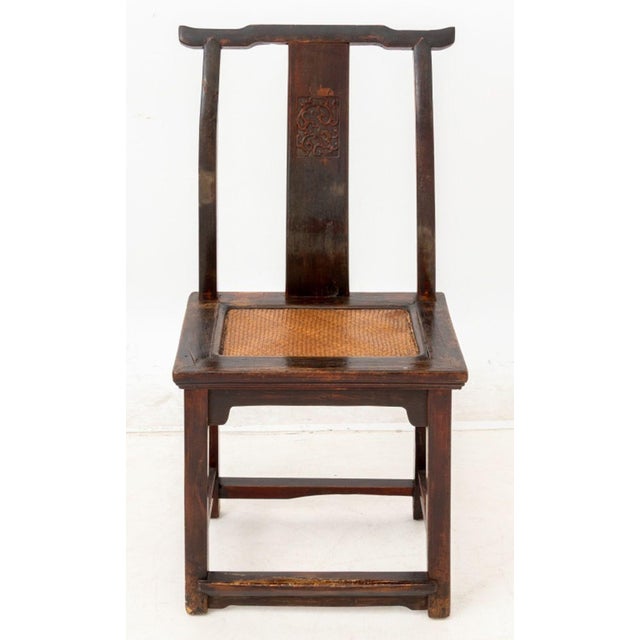 Chinese Hardwood Yokeback Side Chairs, 6 For Sale - Image 9 of 12