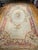 Antique French Aubusson Rug, Handwoven Wool, Floral Pattern, Ivory & Pale Green, 12' X 18' For Sale - Image 9 of 17