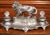 French 19th Century French Pewter Lion Inkwell Signed A. Bossu For Sale - Image 3 of 8