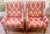 Modern Late 20th Century Georgian Style Modern Wingback Chairs, a Pair For Sale - Image 3 of 14