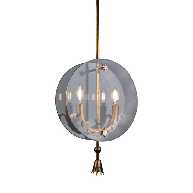 Art Deco Pendant attributed to Pietro Chiesa for Fontana Arte, 1930s For Sale