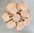 Not Yet Made - Made To Order 21st Century Mezzo Bronze White Pebble Murano Glass Flush Mount by Fabio LTD For Sale - Image 5 of 7