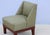 1940's Tommi Parzinger Mahogany Slipper Chair For Sale - Image 9 of 18