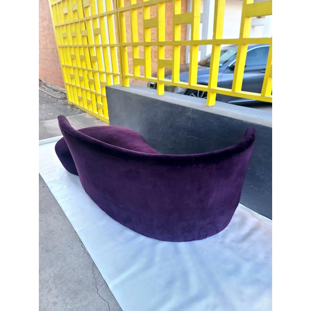 Vladimir Kagan Mohair Cloud Sofa For Sale - Image 12 of 13