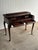 Wood Antique Early 20th Century Queen-Anne Style Mahogany Writing Desk For Sale - Image 7 of 16