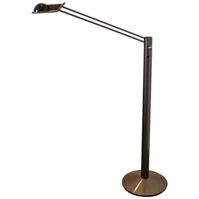 Mid Century Modern Metalarte Spain Metal Adjustable Reading Floor Lamp 1970s For Sale - Image 9 of 9