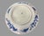 Antique Blue & White Imari Porcelain 17.25" Floral Decorated Charger With Cat & Bees For Sale - Image 4 of 8