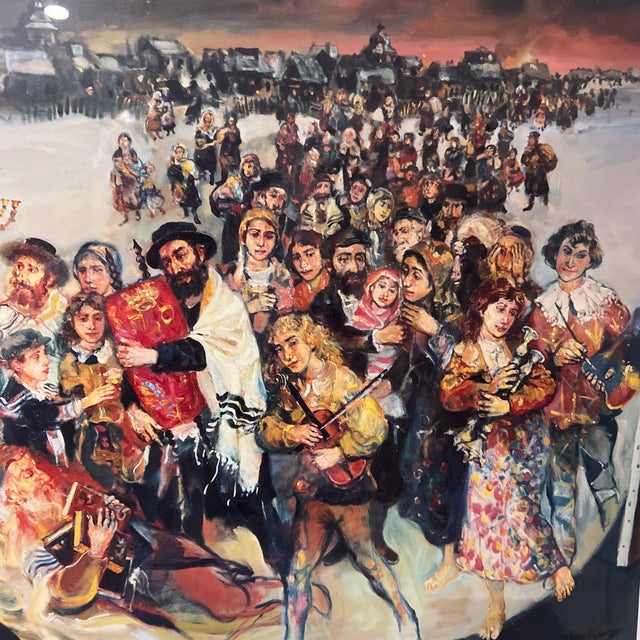 20th Century Art by Walter Spitzer (Polish French 1927-2021), Artists Proof Lithograph in Color, Signed L.r., Framed Titled Let My People Go For Sale - Image 4 of 8