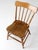 Antique Primitive Plank Seat Farmhouse Chair For Sale - Image 10 of 13