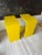 Contemporary Lacquered Yellow Side Table, Pair For Sale - Image 3 of 6