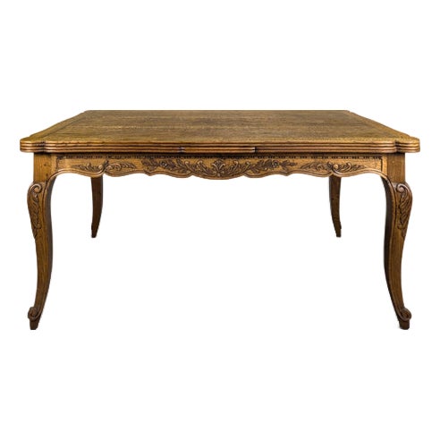 Louis XV Italian Oak Table For Sale