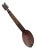 Vintage African Wooden Instrument Design Spoon For Sale